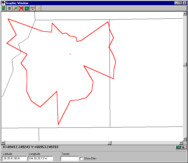 Area Coverage Setup Interface