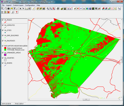 Initial Carters Mountain Study Results in HDMapper