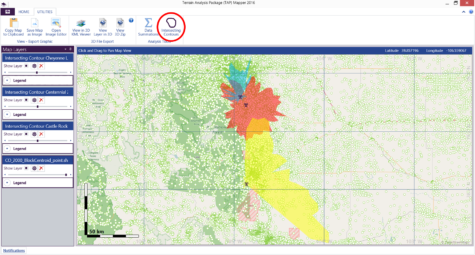 Three HDCoverage Contour Studies in TAP Mapper