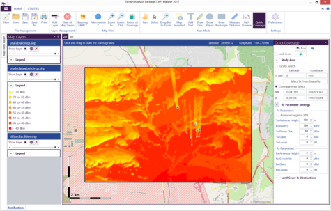 Quick Coverage Example with 3D Buildings