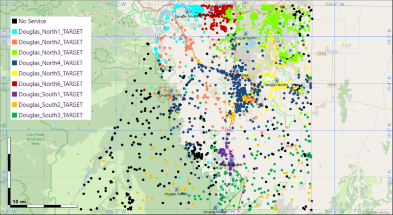 Multipoint to Multipoint Aggregate Coverage