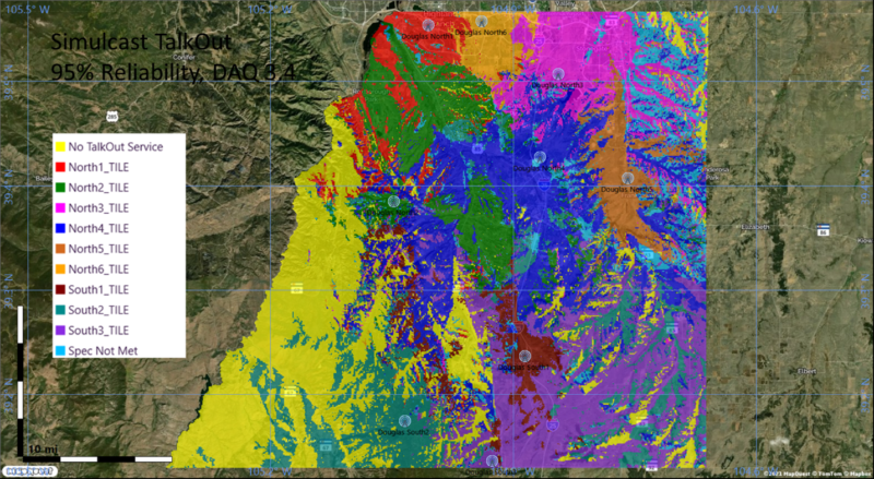 Best Server Aggregate Coverage Map